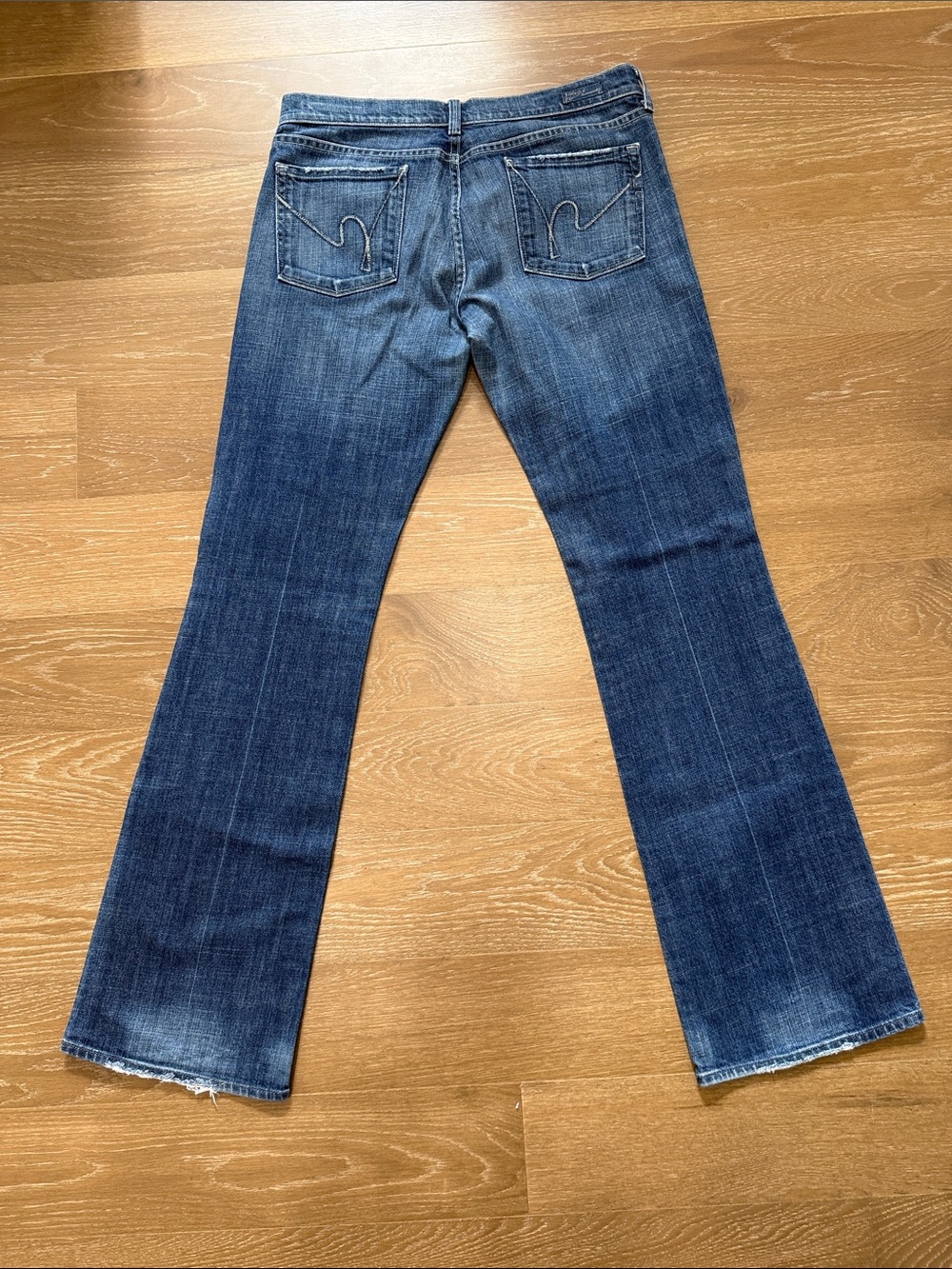 Citizens Of Humanity Dark Blue Flare Jeans - Picture 4 of 4